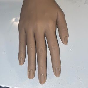 Realistic silicone practice hand